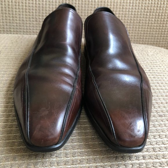 Gucci Men\'s Brown Leather Loafers main image 4